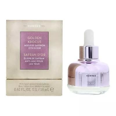 Korres Golden Krocus Ageless Saffron Eye Elixir With Greek Saffron 18ml