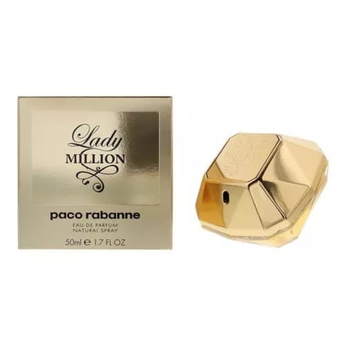 Paco Rabanne Lady Million Eau de Parfum 50ml Spray For Her Women EDP Perfume