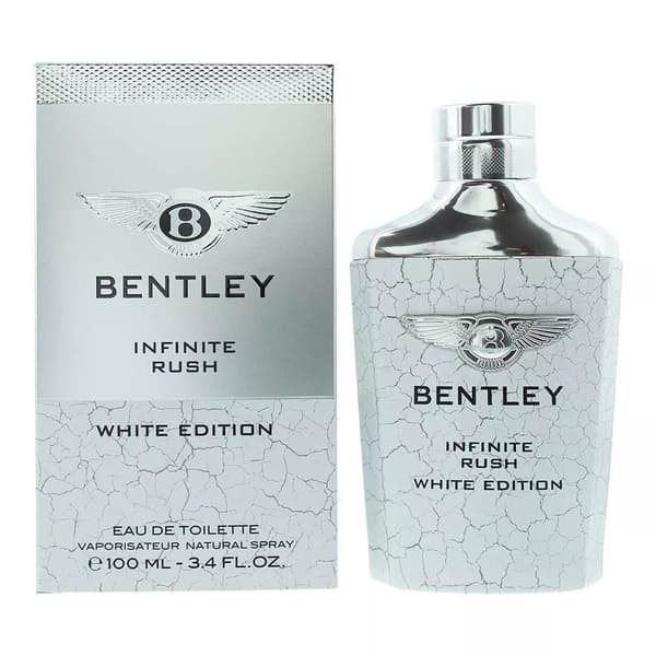 Bentley Infinite Rush White Edition Eau de Toilette 100ml Spray for Him