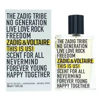 Zadig & Voltaire This Is Us! Eau de Toilette 50ml Spray Unisex