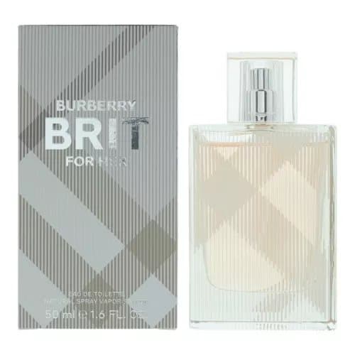 Burberry Brit For Her Eau De Toilette 50ml Spray For Her