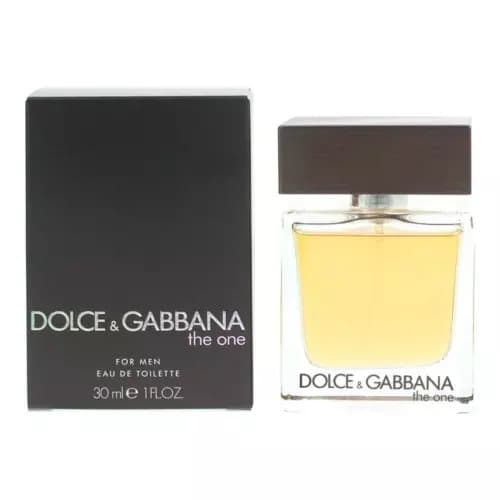 Dolce & Gabbana The One For Men Eau de Toilette 30ml Spray - NEW. EDT For Him