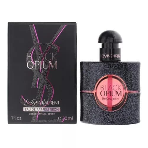 Yves Saint Laurent Black Opium Neon Eau de Parfum 30ml Spray For Her - NEW. EDP