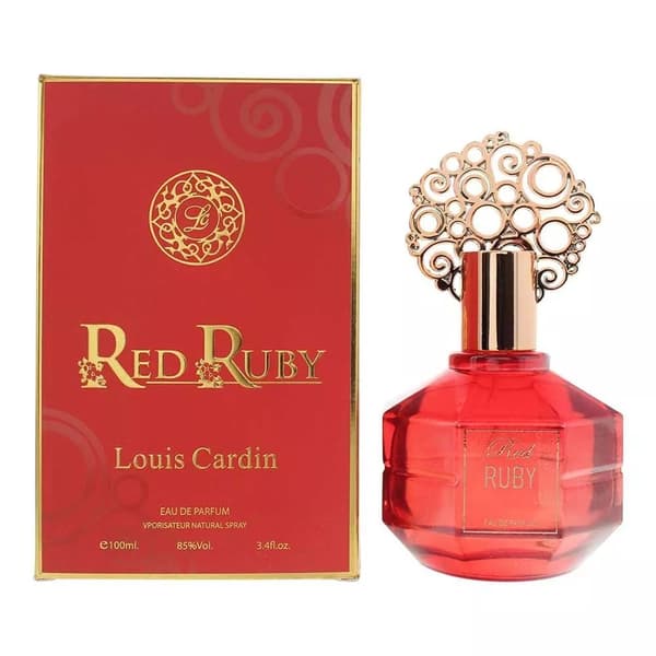 Louis Cardin Red Ruby Eau de Parfum 100ml Spray for Her