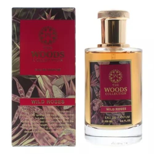 The Woods Collection Wild Roses Eau de Parfum 100ml Spray For Her - NEW. EDP