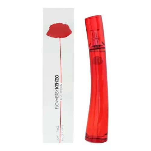 Kenzo Flower Red Edition Eau De Toilette 50ml Spray For Her