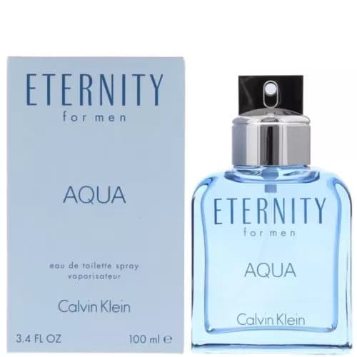 Calvin Klein Eternity For Men Aqua Eau de Toilette 100ml Spray Men’s EDT New. CK