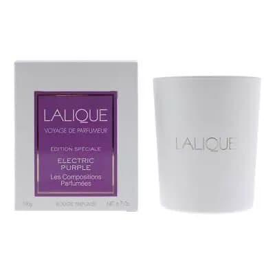 Lalique Electric Purple Scented Candle 190g