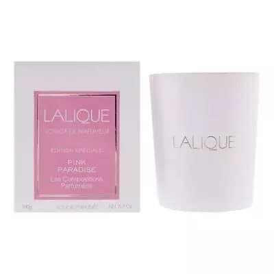 Lalique Pink Paradise Scented Candle 190g