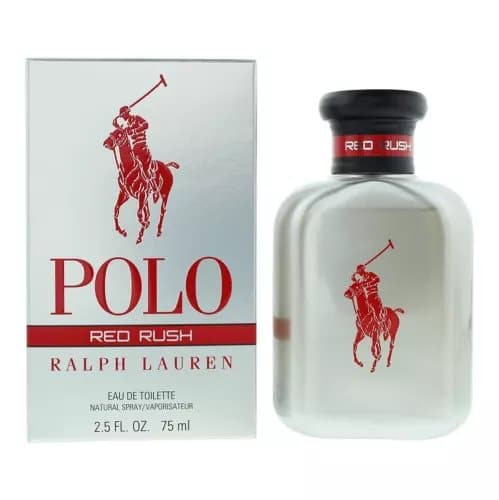 Ralph Lauren Polo Red Rush Eau De Toilette 75ml Spray For Him