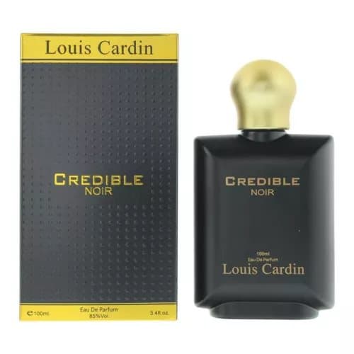 Louis Cardin Credible Noir Eau de Parfum 100ml Spray For Him