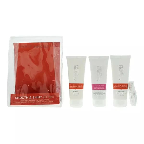 Philip Kingsley Smooth & Shiny Jet Set Gift Set Remoisturizing