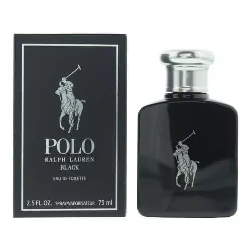 Ralph Lauren Polo Black Eau de Toilette 75ml Spray Men’s - NEW. For Him - EDT