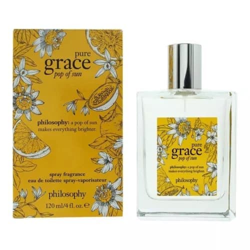 Philosophy Pure Grace Pop Of Sun Eau De Toilette 120ml Spray for Her