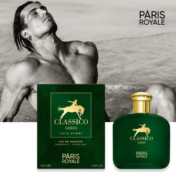 Paris Royale Classico Green for Men EDT - 100ml