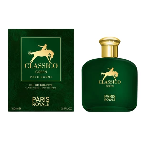 Paris Royale Classico Green for Men EDT - 100ml