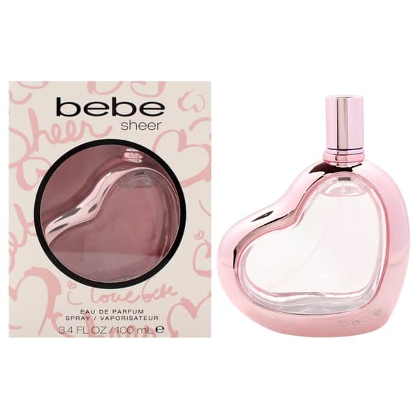 Bebe Sheer naisille - 3,4 oz EDP Spray