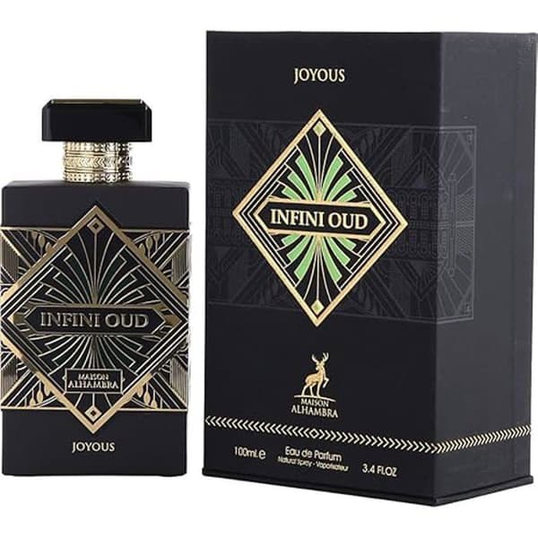 Eau de Parfum - MAISON ALHAMBRA - Infini Oud Joyous - 100 ml - Blandat - Orientalisk Ambré Gourmand