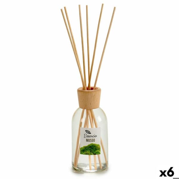 Luftrenare - BigBuy Home - Doftstickor Skum - 125 ml - 6 Enheter - Blandat