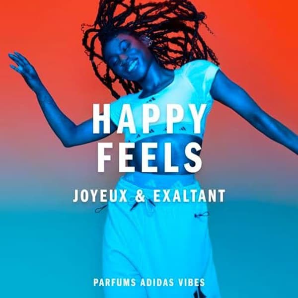 Eau de Parfum - ADIDAS - Vibes Happy Feels - Grapefrukt - Jasmin - Vegansk 100 ml