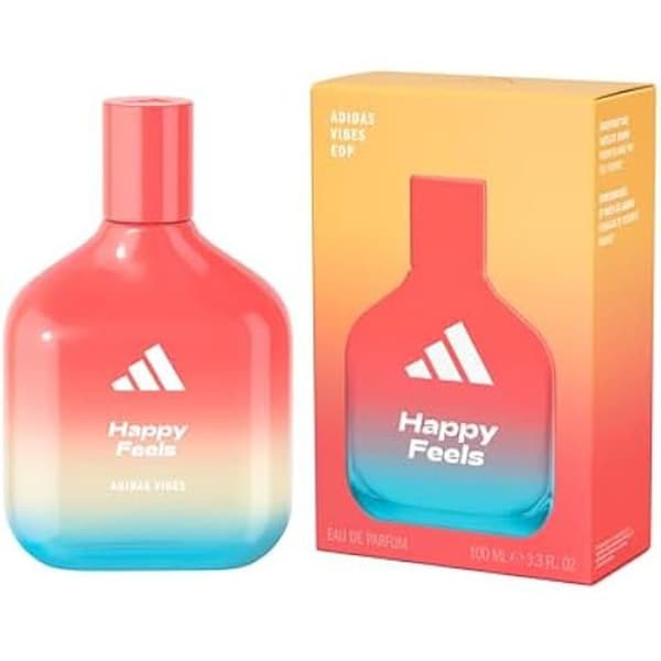 Eau de Parfum - ADIDAS - Vibes Happy Feels - Grapefrukt - Jasmin - Vegansk 100 ml