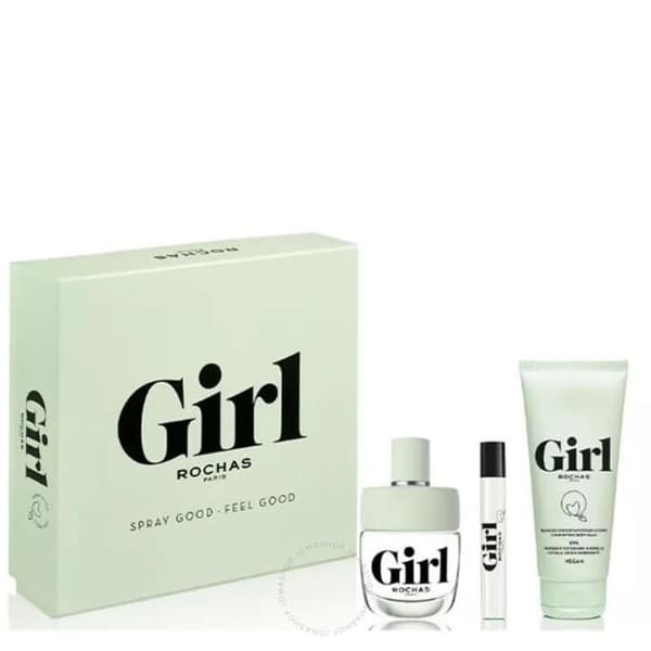 Rochas Girl unisex parfymset (3 st)