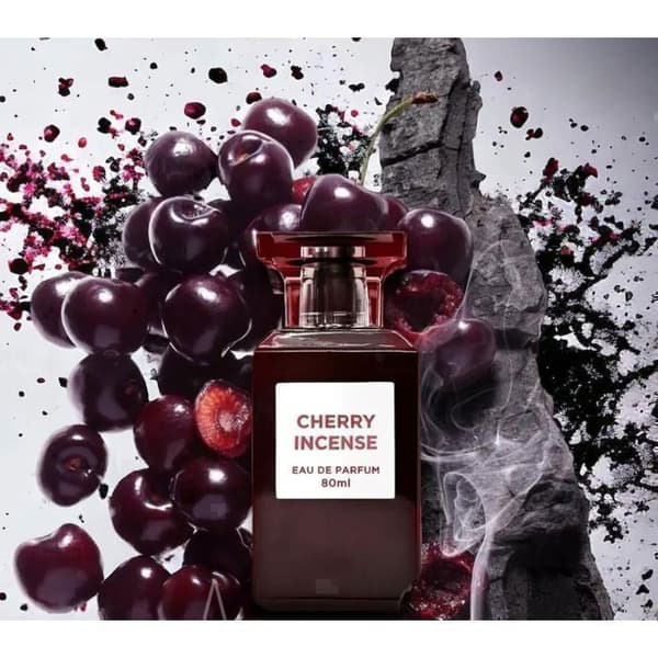 Eau de parfum - Fragrance World - Cherry Incense - 80 ml - Orientaliskt - Fruktigt