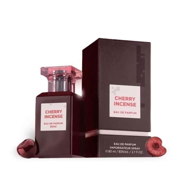 Eau de parfum - Fragrance World - Cherry Incense - 80 ml - Orientaliskt - Fruktigt