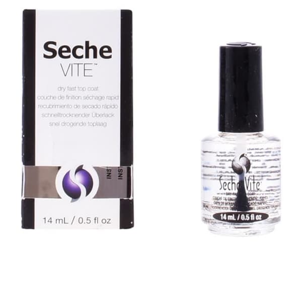 Top Coat - Seche - SECHE VITE - 14 ml - Snabbtorkande - Blanka naglar