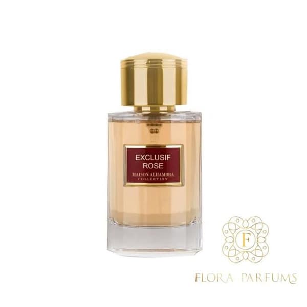 Eau de parfum för män och kvinnor - Exklusiv Rose - 100ml - Maison Alhambra