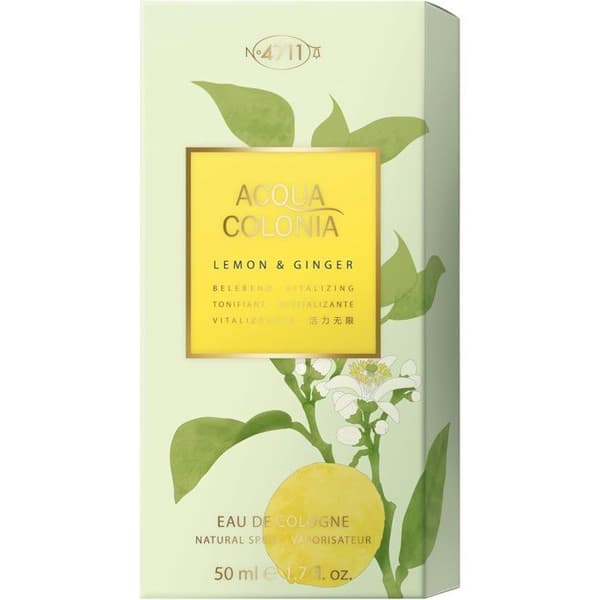 Eau de Cologne - 4711 - Acqua Colonia Citron & Ginger - Blandat - 50 ml