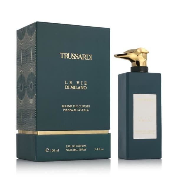 Trussardi EDP unisex parfym Le Vie Di Milano bakom gardinen Piazza Alla Scala (100 ml)