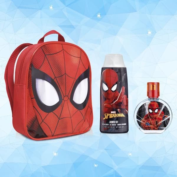 Ryggsäck Spiderman Eau de Toilette 100Ml och duschgel 300Ml