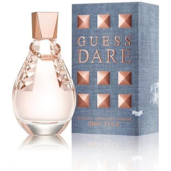 Devinez Devinez Dare är en doftfamilj Floral Woody Musk för kvinnor. Denna parfym är ny. Devinez Dare har varit l'étoile.