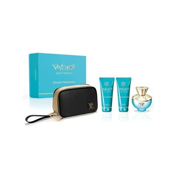 Versace Dylan Turkos Eau De Toilette Spray 100ml Set 4 delar 2021