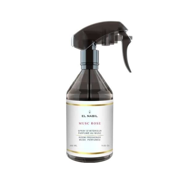 Rumsdusch - EL NABIL - MUSC ROSE - Blommig - 350ml - Vanilj och Tonkaböna noter