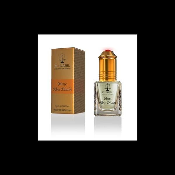 Extrait de Parfum - EL NABIL - Musc Abu Dhabi - Roll-On 5ml - Parfym träaktig - För män