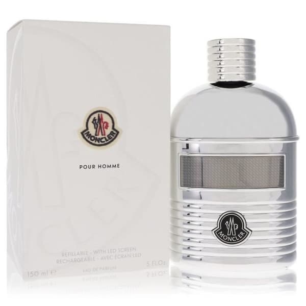 Moncler Eau De Parfum Spray (Refillable + LED Screen) Herr 150 ml-0