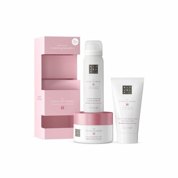 Unisex kosmetiikkasetti Rituals THE RITUAL OF SAKURA 3 Kappaletta