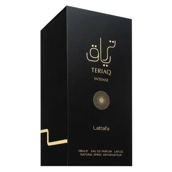 Eau de Parfum - Lattafa - Teriaq Intense - 100 ml - Mixte - Oriental, Amber, Gourmande
