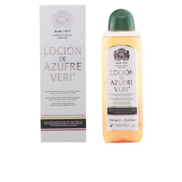 Eau de toilette Azufre Veri AZUFRE VERI locion anti-caida 750 ml unisex