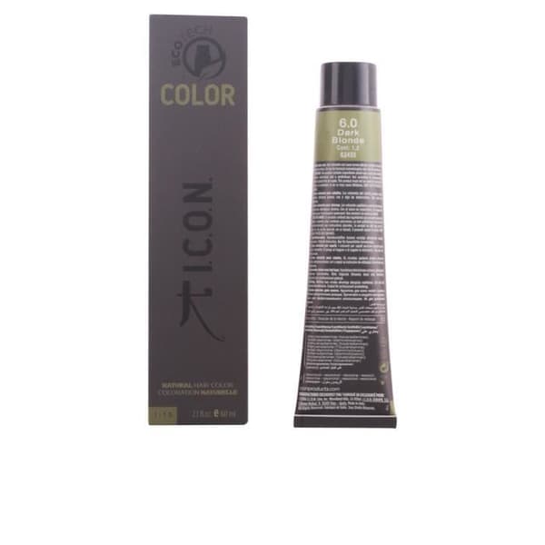 Eau de toilette I.c.o.n. ECOTECH COLOR naturlig färg #6.0 mörkblond 60 ml Unisex