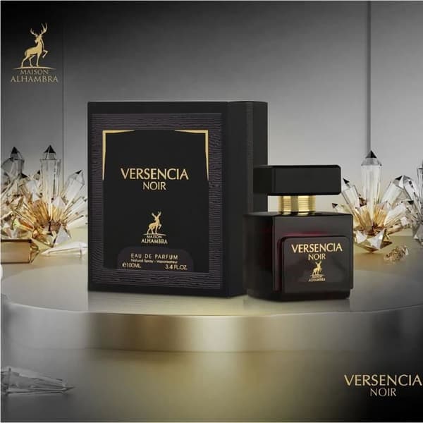 Eau de parfum för kvinnor - Versencia Noir - 100ml - Maison Alhambra