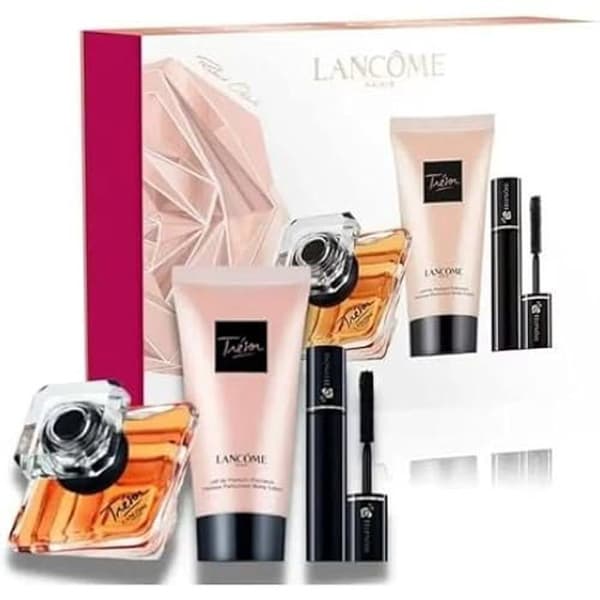 Coffret present Eau de Parfum - LANCÔME - Trésor - 30 ml EDP - 50 ml Lotion Corps - 2 ml Mascara