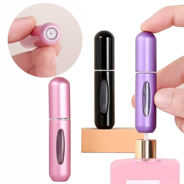Mini påfyllningsbar parfymsprayflaska 5ml/8ml Resestorlek
