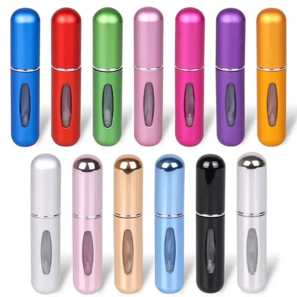 Mini genopfyldelig parfume sprayflaske 5ml/8ml rejsestørrelse