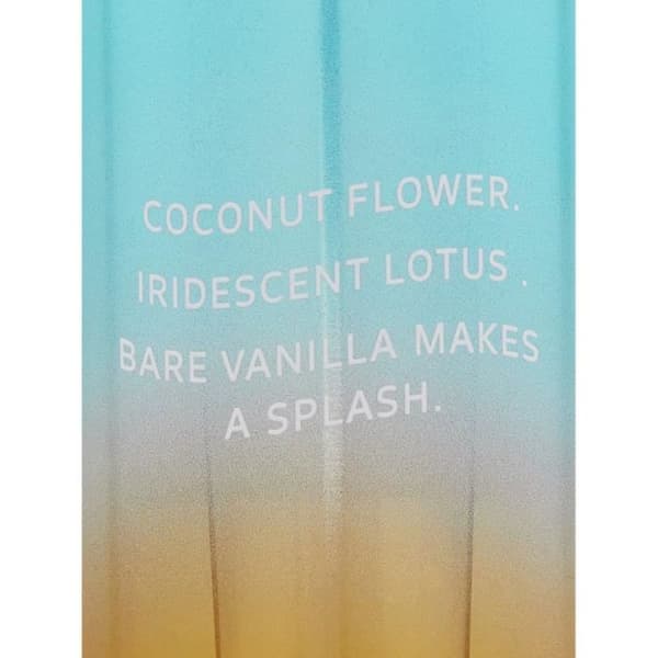 Brume för kroppen - Victoria's Secret - Bare Vanilla Splash - 250ml - Frisk eau - Orientalisk gourmand