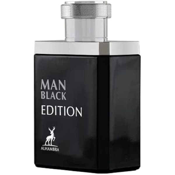 Eau de parfum - Maison Alhambra - Man Black Edition - Herr - 100 ml - Orientalisk - Amber - Gourmand