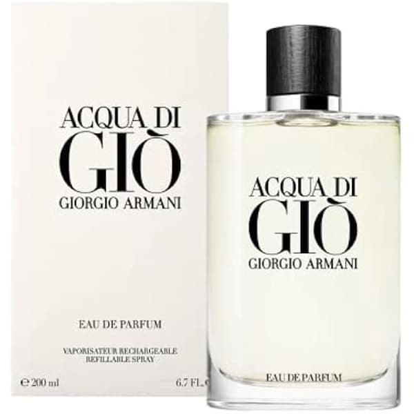 Eau de Parfum - GIORGIO ARMANI - Acqua di Gio Pour Homme - 200 ml - Påfyllningsbar - För män
