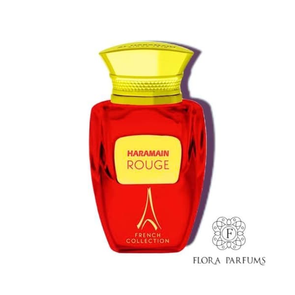 Eau de parfum för män och kvinnor - Röd - Fransk kollektion - Al Haramain - 100ml Flora Parfums ©